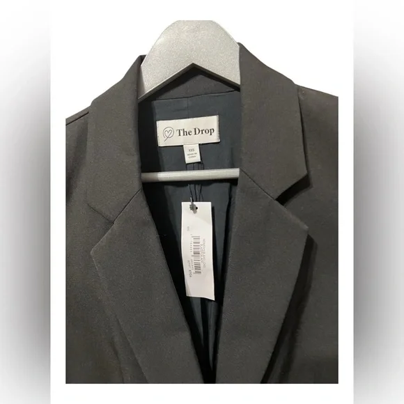 The Drop Black Tailored Blazer – XXS - Picture 4 of 6